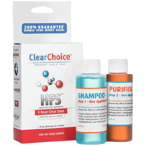Clear Choice detox shampoo