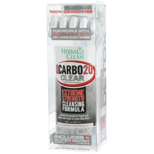 QCarbo20 Clear extreme strength with pills