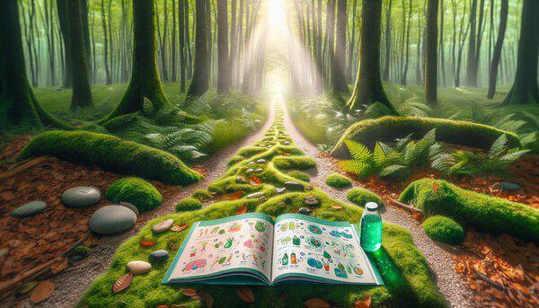 First person view of meditation and studying with a book on how to pass a drug test in 24 hours