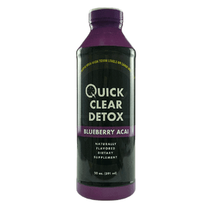 Quick Clear detox drink bottle
