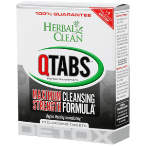 Herbal Clean Q Tabs maximum strength cleansing formula